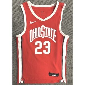 Nike Ohio State LeBron James 23 Basketball Jersey Kids Medium Red Buckeyes